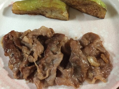 豚肉のしょうが焼き